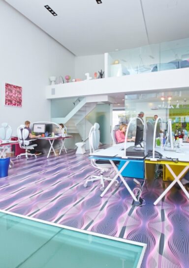 Lo studio di Karim Rashid