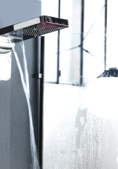 Soffione Teseo, effetto spa