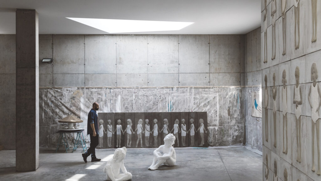La casa atelier dell’artista Valerio Berruti. In mostra a palazzo reale